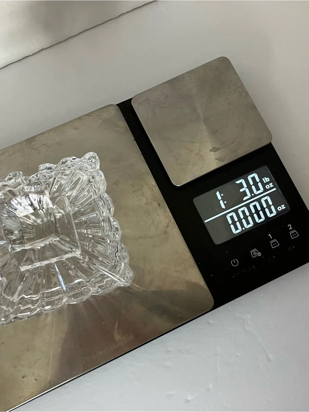 Fifth Avenue Crystal Alexandria Sq Candy Dish